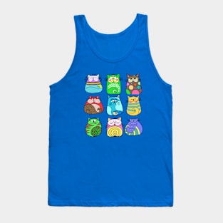 9 Cats Tank Top